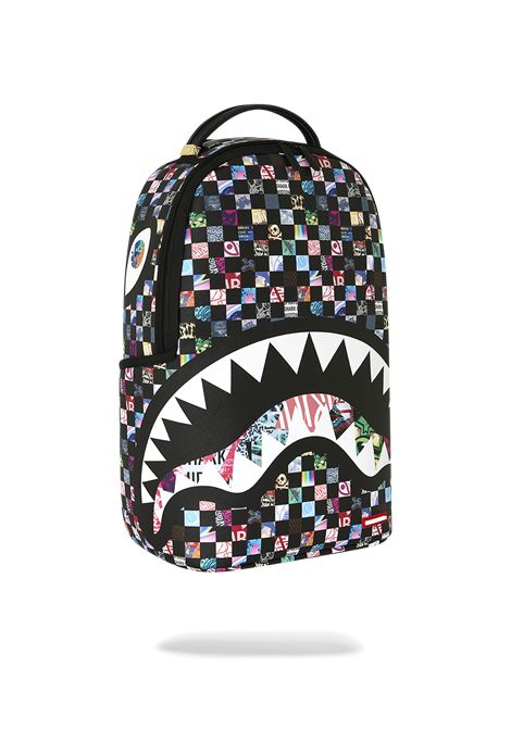 Zaino con stampa multicolor SPRAYGROUND | 910B8671NSZCRAZY CHECK